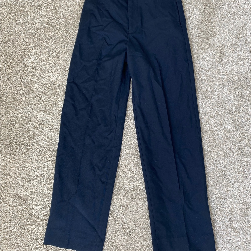 Boys Cat & Jack size 12 navy dress pant GUC